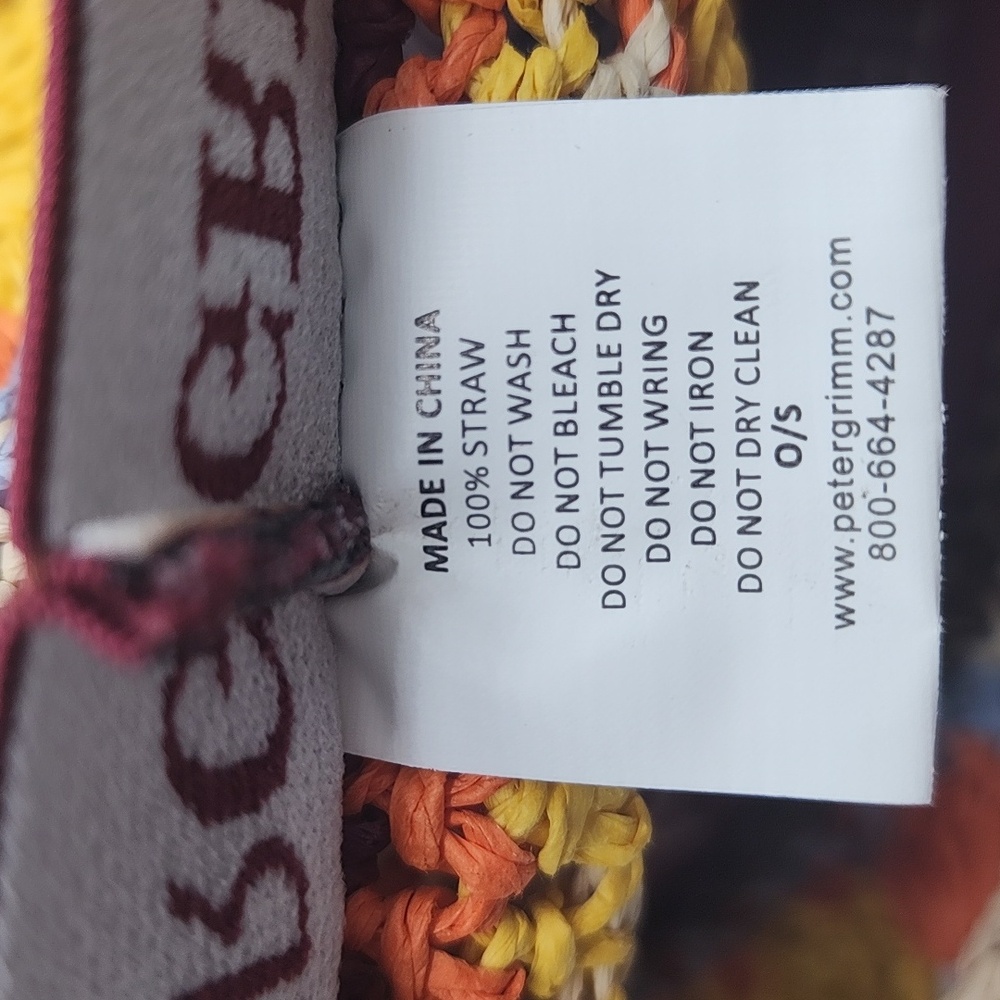 Peter Grimm Multicolor Crochet Bucket Hat - Picture 5 of 8